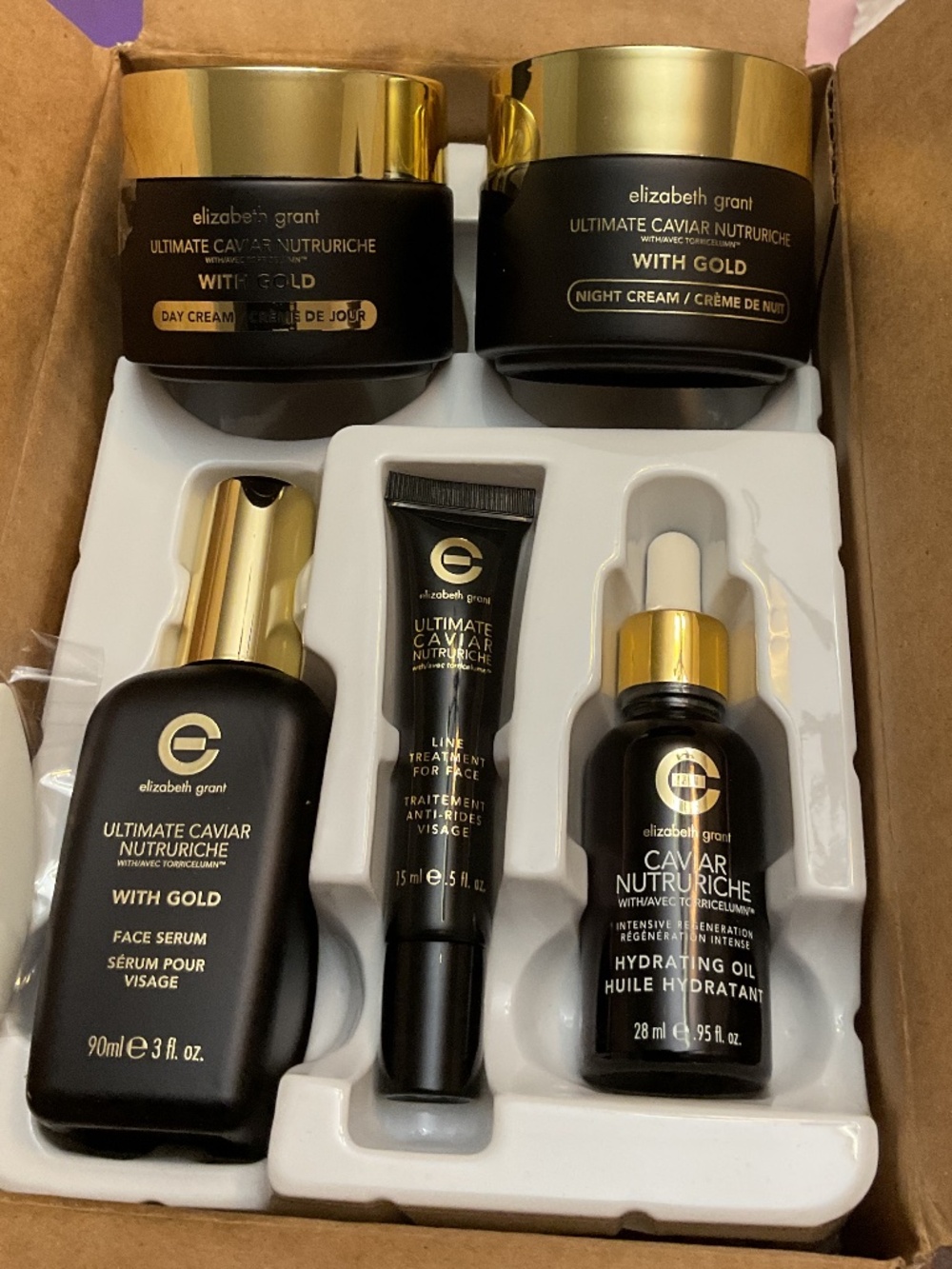 Elizabeth Grant Caviar & Gold 5-Piece Rejuvenating Skincare Collection